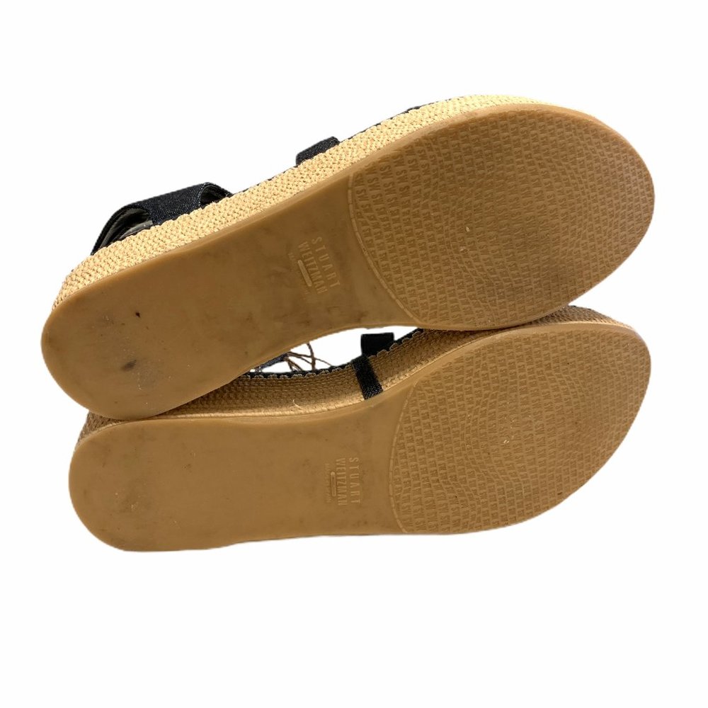 Stuart Weitzman Romanesque Flatform Espadrille 10 - Picture 7 of 7
